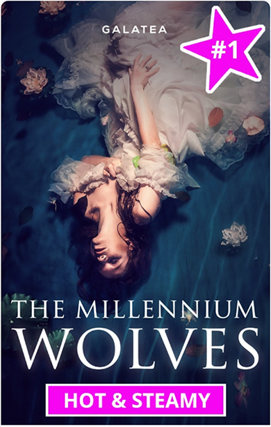 갈라테아 최고 인기 소설 중 하나인 『밀레니엄 늑대(The Millennium Wolves)』의 표지