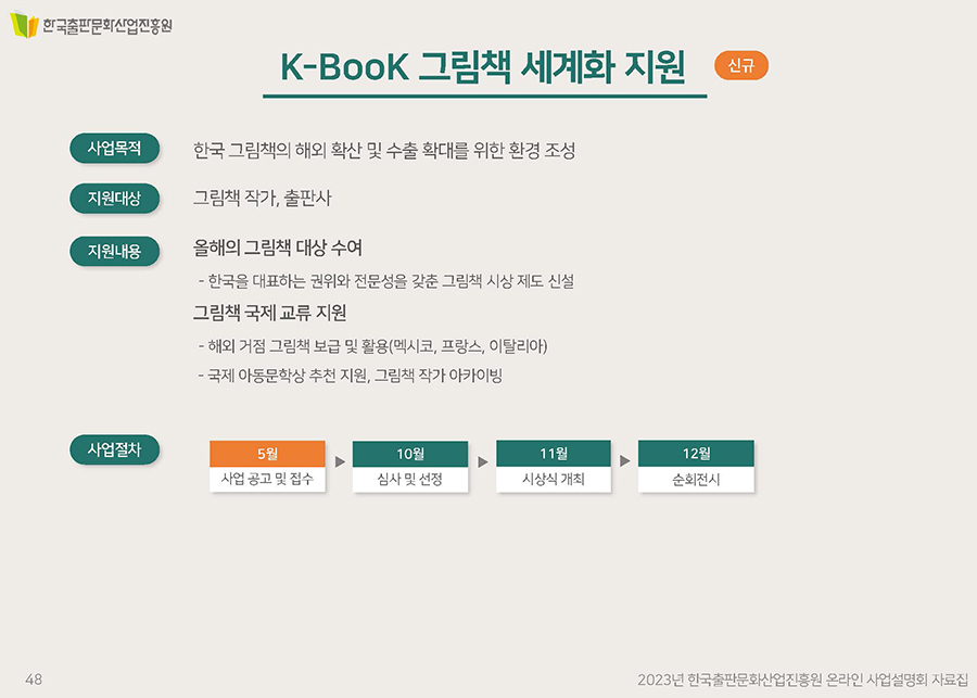 K-Book 그림책 세계화 지원